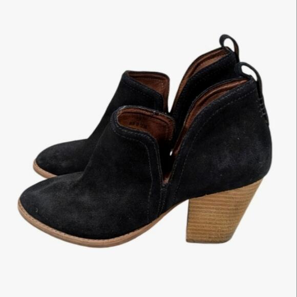 Jeffrey Campbell Rosalee Suede Ankle Booties EUC $160 Size 9   S3091 - Picture 8 of 13